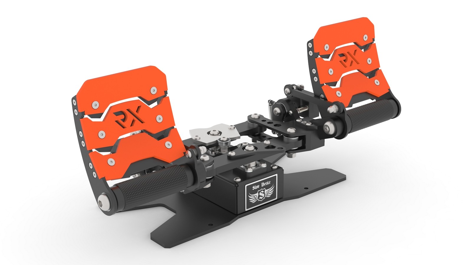 RX Viper V3 rudder pedals design completed!